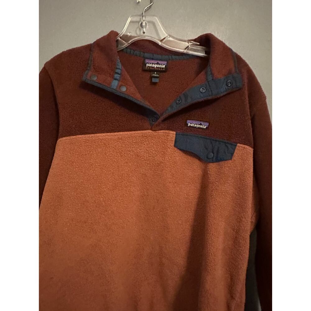 Patagonia Fleece Size Small Synchilla T Snap Multicolored